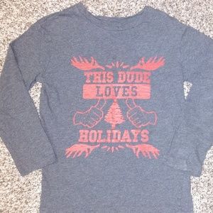 Little boys sz 4/5 long sleeved holidays